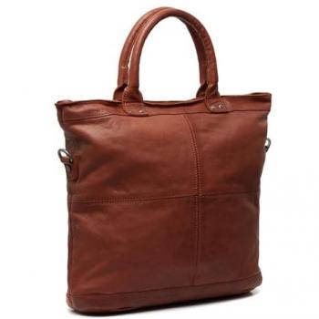 Chesterfield Brown Leather Tote – 37 cm, Ontario Style