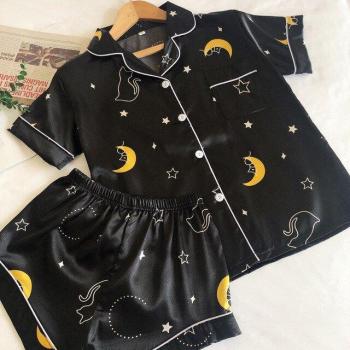Ropa de Dormir Mujer Estampada Luna Estrella
