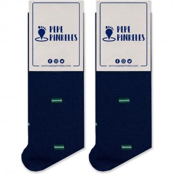 Calcetines Pepe Pinreles Bandera de Andalucía en Azul
