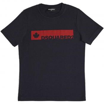 DSQUARED2 Herren-T-Shirt Bimbo DQ02UTD00MR Dunkelblau SS19 10A