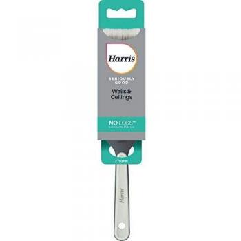Harris Seriously Good Walls & Ceiling Paint Brush 2inch / 50mm Grey