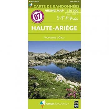 07 HAUTE-ARIEGE  1/50.000