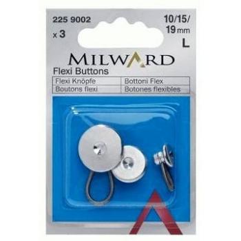 Milward Collar Expanders, Silver, 10/15/19mm