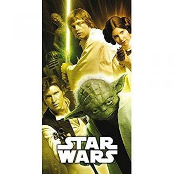 Sauna‑ und Strandtuch Yoda – 70 × 140 cm