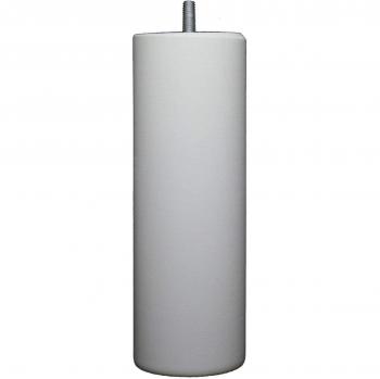 Pieds de Lit Bois Laqué Blanc – 4 pièces, 20 cm × 7 cm × 7 cm