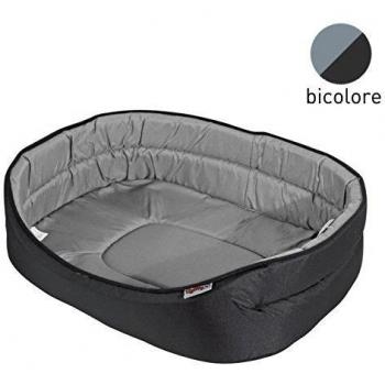 Panier ovale Essentiel noir/gris pour chien et chat