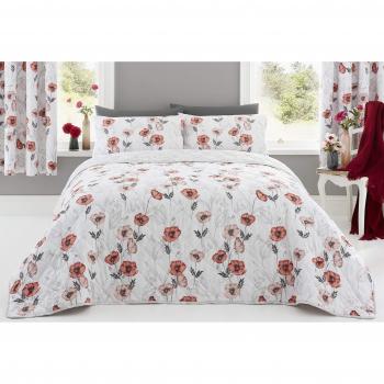 Fliss Red Super King Duvet Cover