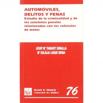 Automóviles , delitos y penas . Estudio de la criminalidad y de las sanciones penales relacionadas con los vehiculos a motor