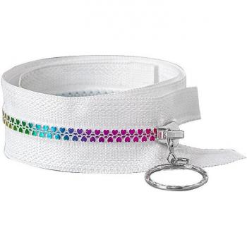 Colorful Heart Tooth Zipper
