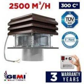 Extractor de Humos para Estufas y Barbacoas 25 cm