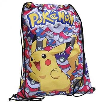 Saco Mochila Pokémon Pikachu 35 cm para Niños