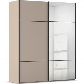 Schwebetürenschrank mit Zierleisten von Rauch