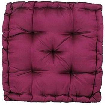 Galette de chaise William Violet Prune 40 x 40 x 8 cm