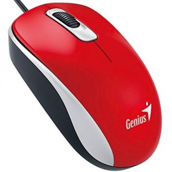Raton optico rojo usb genius dx-110 251507