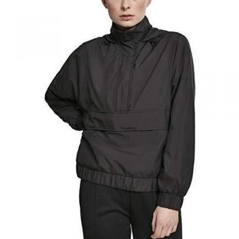 Urban Classics Ladies Black Panel Jacket Size L