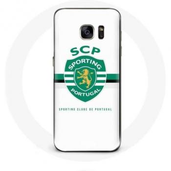 Samsung Galaxy S6 SCP Sporting Portugal Phone Case White Background