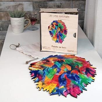 Puzzle en Bois le Roi des Animaux