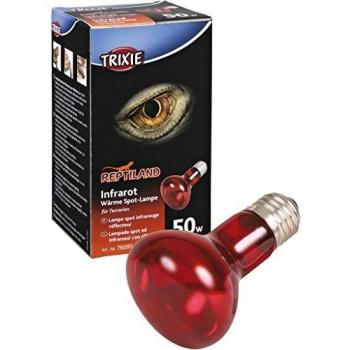 Infrared Heat Spotlight for Reptile Habitats, 50W