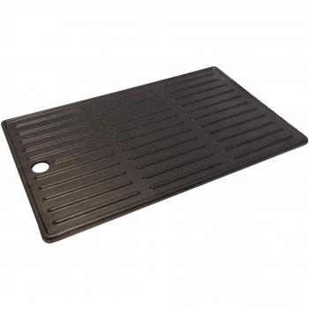 Plancha réversible barbecue gaz 4 brûleurs
