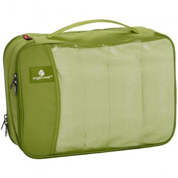 Eagle Creek Wäschesack Clean Dirty Cube – Platzsparende Aufbewahrungslösung im Fern‑Grün