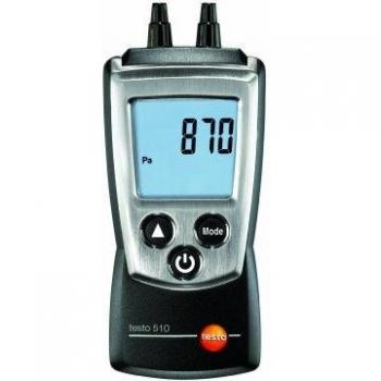 Testo 510 Air Pressure Gauge 0-100 hPa with Magnetic Back