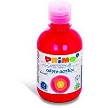 Colore acrilico Primo in bottiglia con tappo dosatore 300 ml scarlatto 400TA300380