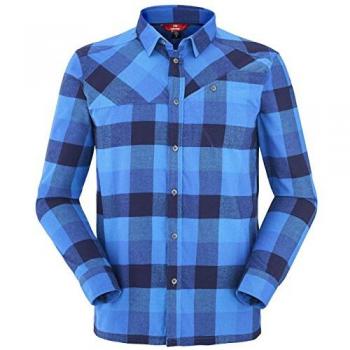 Chemise Eider Fortgreeneshirm Homme, Dark Skyfall, Taille L