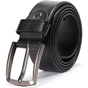 Cintura Uomo per Jeans Abbigliamento Casual Wear con Chiusura Automatica (125 CM(40''