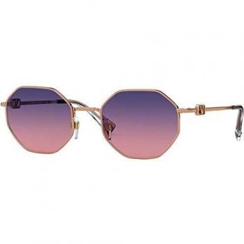 Rose Gold Blue Rose V Logo 2040 Femme Métal Valentino