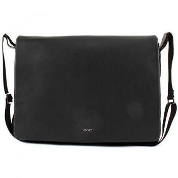 Joop! Cardona Doros 38 cm Black Leather Messenger for Laptops