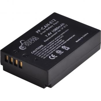 Pack de 4 batteries LP-E12 avec chargeur USB pour Canon EOS M100