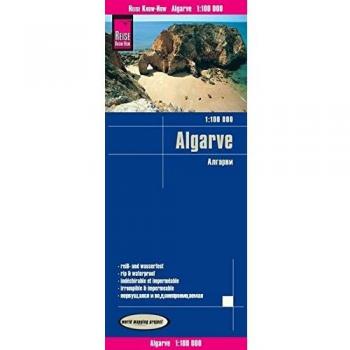 Verlag, Peter Rump Reise Know-How Landkarte Algarve (1:100.000): World Mapping Project