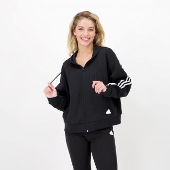 Adidas Future Icons Three Stripes Full Zip Hoodie