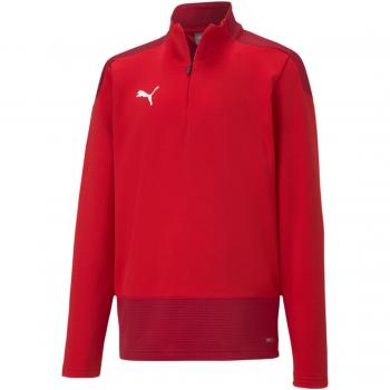 Puma Teamgoal 23 1/4 Zip Trainingstop für Kinder rot