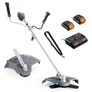 36V Cordless Lawn Trimmer with Brush Cutting Function