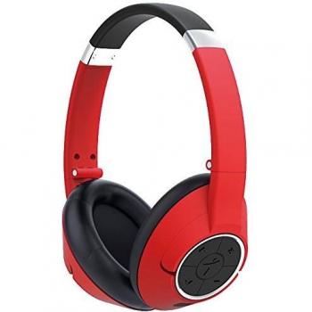 Headset Bluetooth HS‑930BT Rouge Rechargeable