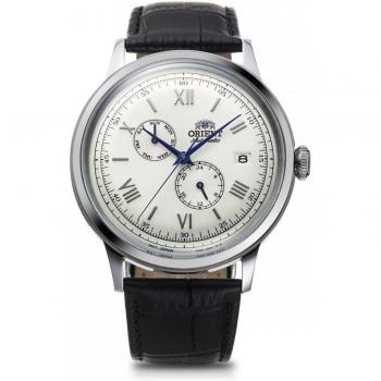 Orient Men's White Silver Automatic Timepiece