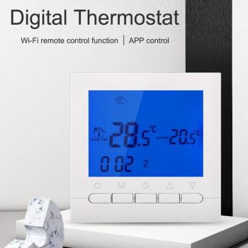 Thermostat Connecté 5G App – Contrôle Précis de la Maison avec Écran Rétro-éclairé