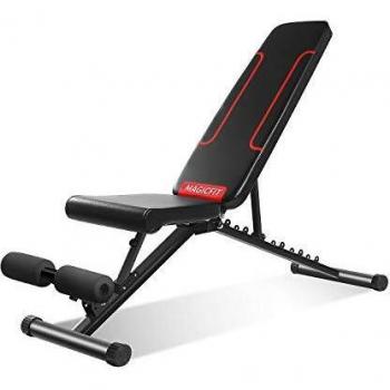 All-in-One Fitnessbank – Verstellbare Hantelbank mit Flachbank & Klimmzugstange