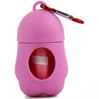 Distributeur portable de sacs à déchets pour animaux