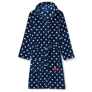 Accappatoio in pile Playshoes per bambini a cuori