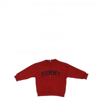 Felpa TOMMY HILFIGER Rosso Varsity per Bambini