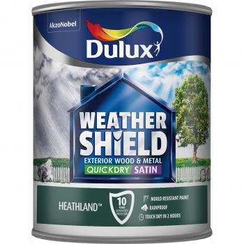 Dulux Weathershield Quick Dry Satin