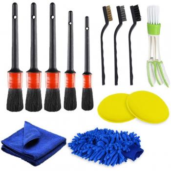 Vehicle Detailing Brush Kit