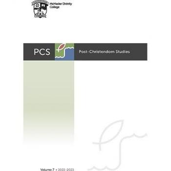 Post-Christendom Studies: Volume 7