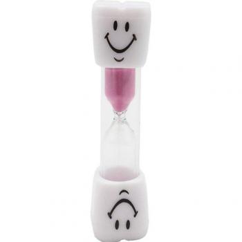 3-Minute Hourglass Timer with Smiling Face for Tea/Coffee