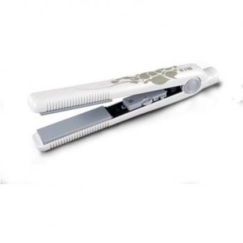 Plancha de Pelo Hjm 40W con Placas Basculantes y Temperatura Ajustable