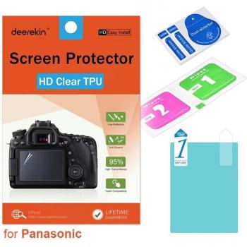 Cubierta de pantalla TPU Deerekin para Olympus E-M1/II E-M5II Mark IV II III E-M10 E-PL9 E-PL8 Stylus 1/1s E-PL7