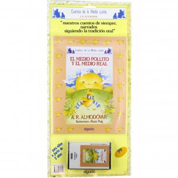 El medio pollito y el medio real.