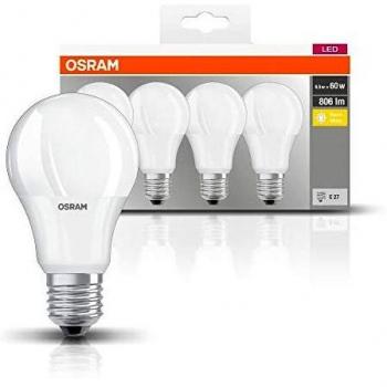 Osram Lampe LED E27 9W 2700K lot de 4